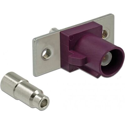 DeLOCK 89819 Koaxialstecker - Violett - HF FAKRA D DeLOCK 89819 Koaxialstecker - Violett - HF FAKRA D