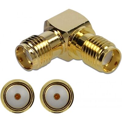Connettore filo SMA oro DeLOCK 89952 - Adattatore SMA ad alta frequenza Connettore filo SMA oro DeLOCK 89952 - Adattatore SMA ad alta frequenza