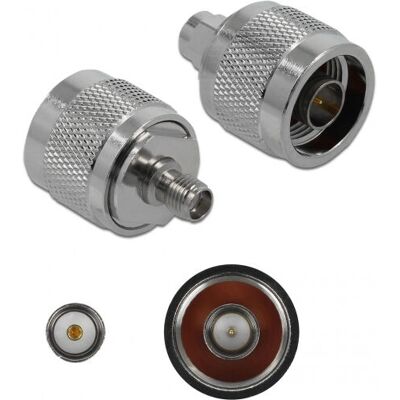 Adattatore antenna SMA N di DeLOCK 89983 Nickel Adattatore antenna SMA N di DeLOCK 89983 Nickel