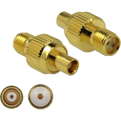 Adattatore RF SMA a MCX DeLOCK - Alta Frequenza Adattatore RF SMA a MCX DeLOCK - Alta Frequenza