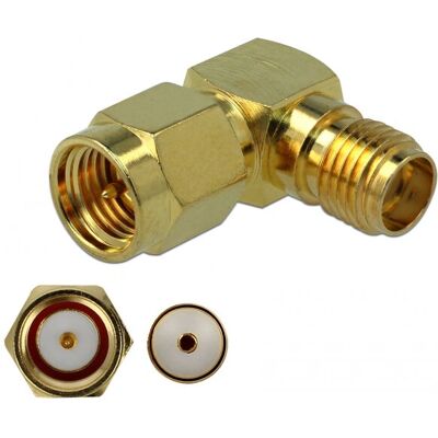 Connecteur coaxial SMA DeLOCK 89994 - Adaptateur RF - Publicité Connecteur coaxial SMA DeLOCK 89994 - Adaptateur RF - Publicité