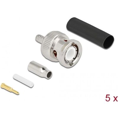 Connecteur BNC à sertir DeLock pour RG-174 / RG-316 - Câble coaxial Connecteur BNC à sertir DeLock pour RG-174 / RG-316 - Câble coaxial