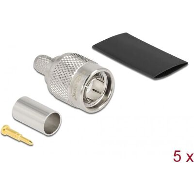 Connecteur coaxial DeLOCK 90030 - Haute fréquence, 75Ω, TNC Connecteur coaxial DeLOCK 90030 - Haute fréquence, 75Ω, TNC