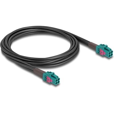 DeLOCK 90117 Koaxialkabel - 1m Mini FAKRA Z Aqua DeLOCK 90117 Koaxialkabel - 1m Mini FAKRA Z Aqua
