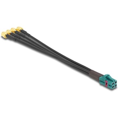DeLOCK 90142 câble coaxial - 0,2m - Noir - Câble coaxial DeLOCK 90142 câble coaxial - 0,2m - Noir - Câble coaxial