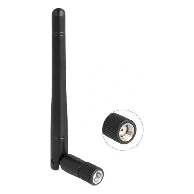 DeLOCK 90150 Netwerkantenne - 2 dBi Omnidirectioneel, Zwart DeLOCK 90150 Netwerkantenne - 2 dBi Omnidirectioneel, Zwart