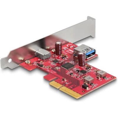 DeLOCK 90158 USB 3.2 Gen 2 PCIe x4 Karte - Extern Type-C & Intern USB-A DeLOCK 90158 USB 3.2 Gen 2 PCIe x4 Karte - Extern Type-C & Intern USB-A