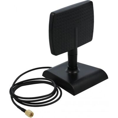 DeLOCK 90297 Network Antenna - Directional, 6 dBi, Wi-Fi 6, RP-SMA DeLOCK 90297 Network Antenna - Directional, 6 dBi, Wi-Fi 6, RP-SMA