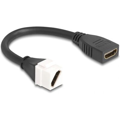 DeLOCK HDMI-Kabelverlängerung - 8K 60Hz Unterstützung - 20cm DeLOCK HDMI-Kabelverlängerung - 8K 60Hz Unterstützung - 20cm