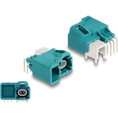DeLOCK 90328 Koaxialstecker - Impedanz 100Ω - 90° - 21mm DeLOCK 90328 Koaxialstecker - Impedanz 100Ω - 90° - 21mm