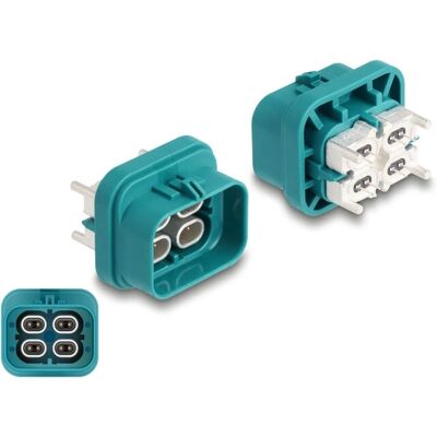 Delock 90329 Koaxialstecker - IP67/IP69K Wasserdicht - Männlich & Weiblich - Hochwertig Delock 90329 Koaxialstecker - IP67/IP69K Wasserdicht - Männlich & Weiblich - Hochwertig