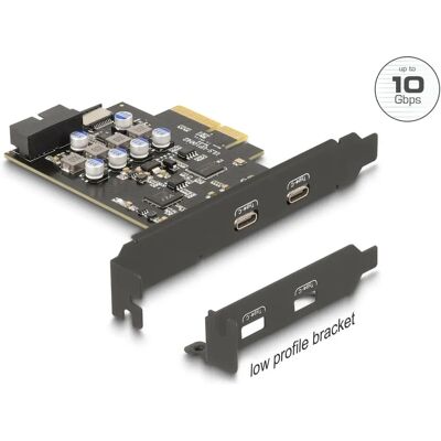 Delock USB-C PCIe x4 Expansion Card Delock USB-C PCIe x4 Expansion Card