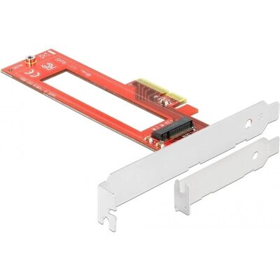 Delock PCIe x4 M.3/NF1 Adapter alacsony profil - interfész kártya Delock PCIe x4 M.3/NF1 Adapter alacsony profil - interfész kártya