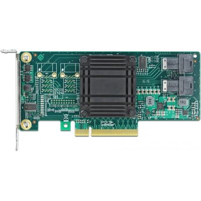Delock PCIe x8 adapter 2 x SFF-8643 NVMe low-profile storage controller - PCIe 3.0 Delock PCIe x8 adapter 2 x SFF-8643 NVMe low-profile storage controller - PCIe 3.0