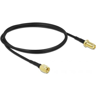 Cavo coassiale DeLOCK 90447 - 90cm - SMA - Nero Cavo coassiale DeLOCK 90447 - 90cm - SMA - Nero