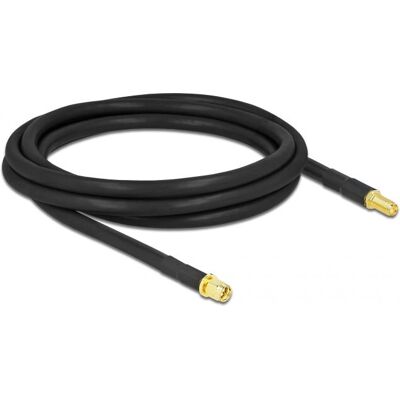 DeLock 90461 Koaxialkabel - Schwarz - 2m - Hochfrequenz SMA DeLock 90461 Koaxialkabel - Schwarz - 2m - Hochfrequenz SMA