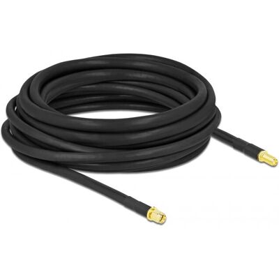 Cavo coassiale DeLOCK 90467 LMR300 Nero - Cavo antenna Cavo coassiale DeLOCK 90467 LMR300 Nero - Cavo antenna