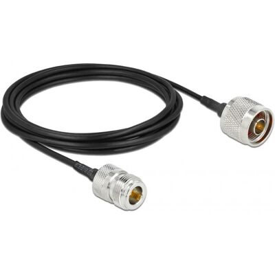 DeLOCK 90476 Koaxialkabel - 3m - Schwarz DeLOCK 90476 Koaxialkabel - 3m - Schwarz