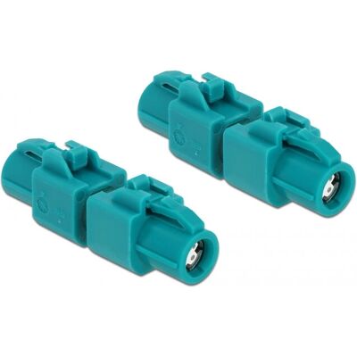 DeLOCK 90485 coaxiale connector - Waterblauw DeLOCK 90485 coaxiale connector - Waterblauw