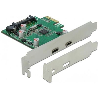 Delock PCIe USB-C Expansion Card - PCIe x1 - USB 3.2 Gen 1 Delock PCIe USB-C Expansion Card - PCIe x1 - USB 3.2 Gen 1