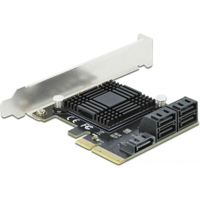 DeLOCK 90498 SATA PCIe x4 Low Profile Adapter - Internal Storage Controller DeLOCK 90498 SATA PCIe x4 Low Profile Adapter - Internal Storage Controller