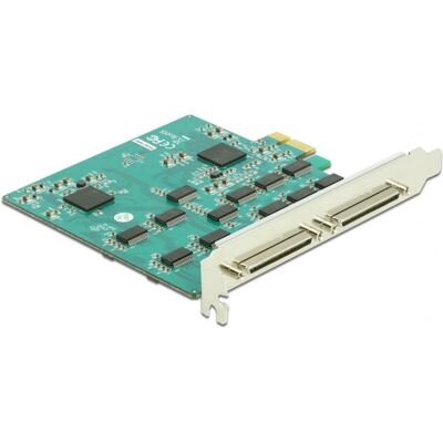 DeLock PCIe Karte mit 16 x Seriell RS-232 - Grün DeLock PCIe Karte mit 16 x Seriell RS-232 - Grün