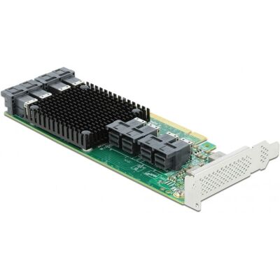 DeLOCK PCIe x16 8-Port NVMe Speicher-Controller - Low-Profile DeLOCK PCIe x16 8-Port NVMe Speicher-Controller - Low-Profile