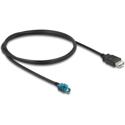 DeLock Kabel 90563 - HSD Z zu USB 2.0 - 1m - Schwarz DeLock Kabel 90563 - HSD Z zu USB 2.0 - 1m - Schwarz