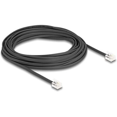 DeLOCK 90621 Flexible RJ11 Telephone Cable - 10m DeLOCK 90621 Flexible RJ11 Telephone Cable - 10m
