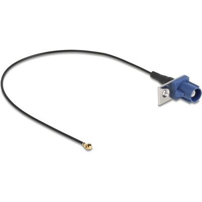 DeLOCK 90727 Koaxialkabel - 20cm, Blau, Schwarz - Koaxialkabel DeLOCK 90727 Koaxialkabel - 20cm, Blau, Schwarz - Koaxialkabel