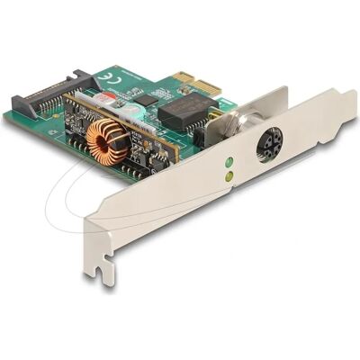 Delock PCIe x1 Network Card 2.5GbE M12 PoE+ Delock PCIe x1 Network Card 2.5GbE M12 PoE+