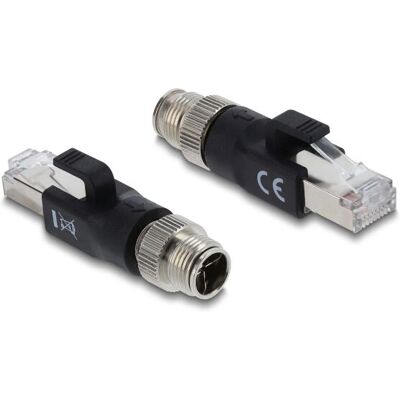 Adaptateur Ethernet IP67 codé X de Delock - Accessoire de câble industriel - Publicité Adaptateur Ethernet IP67 codé X de Delock - Accessoire de câble industriel - Publicité