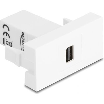 DeLock 90842 Mini DisplayPort Buchse - Weiß DeLock 90842 Mini DisplayPort Buchse - Weiß