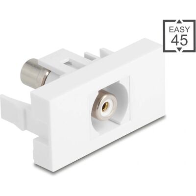Delock Keystone-Modul RCA Weiblich - Einfaches Easy 45 System Delock Keystone-Modul RCA Weiblich - Einfaches Easy 45 System