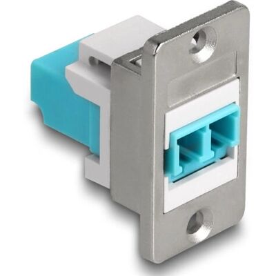 DeLOCK 90888 - Module Keystone LC Duplex - Montage en panneau fibre optique DeLOCK 90888 - Module Keystone LC Duplex - Montage en panneau fibre optique
