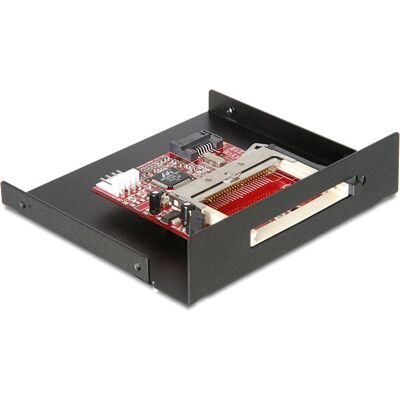 DeLOCK SATA Kártyaolvasó - Compact Flash, Fekete DeLOCK SATA Kártyaolvasó - Compact Flash, Fekete