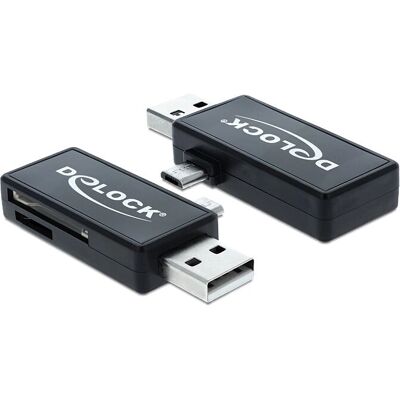 DeLOCK 91731 Card Reader - USB 2.0 Black DeLOCK 91731 Card Reader - USB 2.0 Black