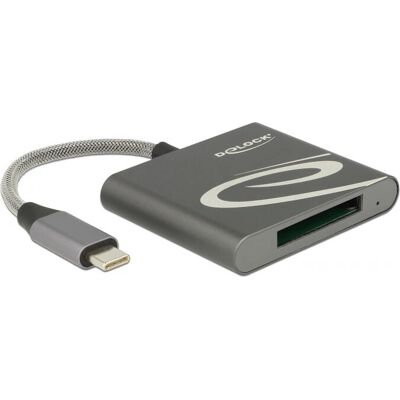 DeLOCK 91746 Card Reader - USB-C, Anthracite DeLOCK 91746 Card Reader - USB-C, Anthracite
