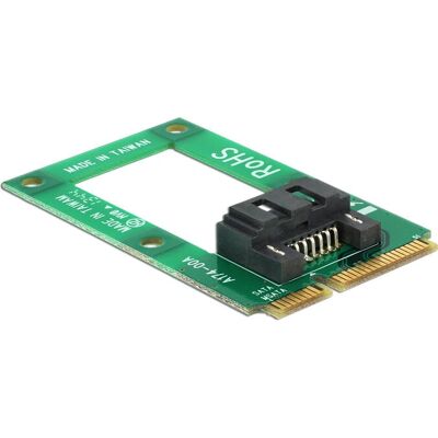 Delock 95240 Carte interface - mSATA à SATA 7 broches Delock 95240 Carte interface - mSATA à SATA 7 broches