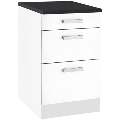 OPTIFIT Odense Unterschrank - 50x85x60cm - Weiß - Möbelserie OPTIFIT Odense Unterschrank - 50x85x60cm - Weiß - Möbelserie