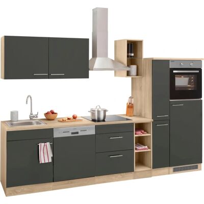 OPTIFIT Kalmar Küchenzeile - Komplettküchen-Set - 300cm x 60cm OPTIFIT Kalmar Küchenzeile - Komplettküchen-Set - 300cm x 60cm