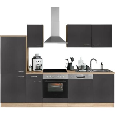 Optifit Parare Küchenzeile - Komplett anthrazit 270cm Optifit Parare Küchenzeile - Komplett anthrazit 270cm