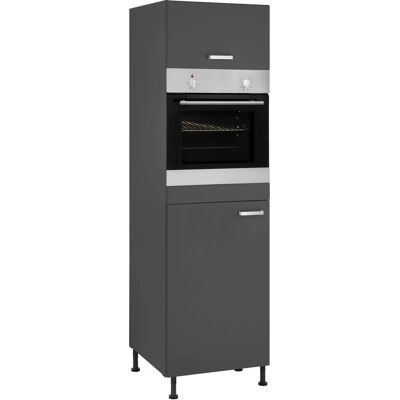 OPTIFIT Parma Küchen Schrank - 60cm Breit, Grau OPTIFIT Parma Küchen Schrank - 60cm Breit, Grau