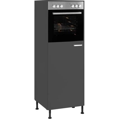 Optifit Parma Küchenschrank - Anthrazit - 60cm breit Optifit Parma Küchenschrank - Anthrazit - 60cm breit