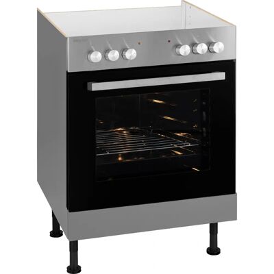 OPTIFIT Parma Herdumbauschrank - 60x87x58 cm, komplett, grau OPTIFIT Parma Herdumbauschrank - 60x87x58 cm, komplett, grau