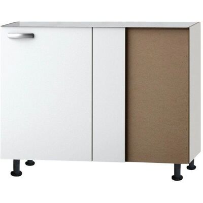 OPTIFIT Ole Weiß Eckunterschrank – 100cm OPTIFIT Ole Weiß Eckunterschrank – 100cm