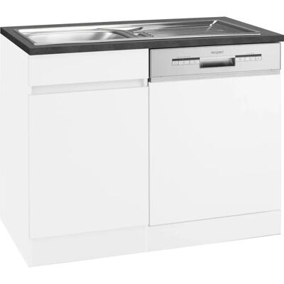 Roth OPTIFIT Küchenspüle Schrank - 110x88cm, Komplett, Weiß Roth OPTIFIT Küchenspüle Schrank - 110x88cm, Komplett, Weiß