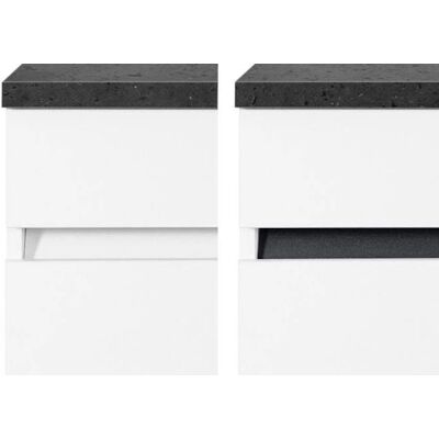 OPTIFIT Roth Unterschrank - 50x60x88cm - Weiß/Anthrazit - Produkttyp OPTIFIT Roth Unterschrank - 50x60x88cm - Weiß/Anthrazit - Produkttyp