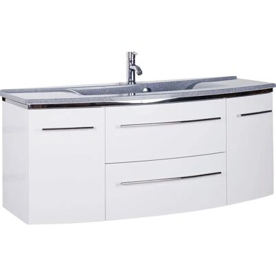 MARLIN 3040 Waschtisch - Beige & Weiß - 2 Türen MARLIN 3040 Waschtisch - Beige & Weiß - 2 Türen