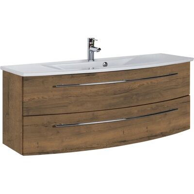 MARLIN 3040 Waschtisch - Eiche Struktur Braun MARLIN 3040 Waschtisch - Eiche Struktur Braun